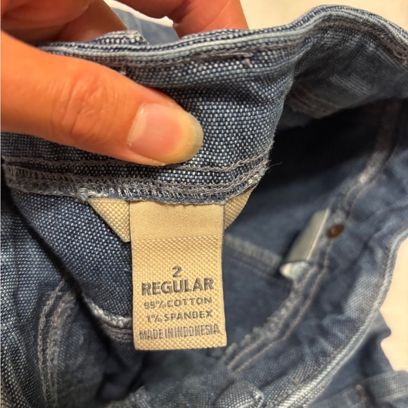 Duluth Trading Co Blue Cotton Blend Jeans - Picture 4 of 11